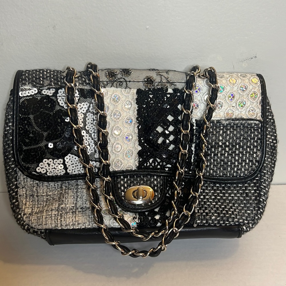 Nicole Lee Patchwork purse